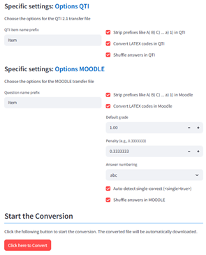 TransferAce interface – screenshot 2